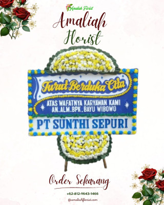 Papan Bunga Duka di Kalidoni