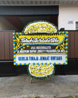 Papan Bunga Duka di Kalidoni