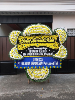 Papan Bunga Duka di Kalidoni