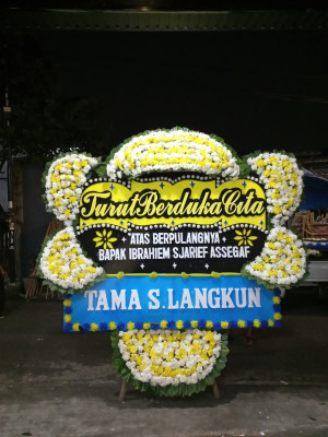 Papan Bunga Duka di Kalidoni